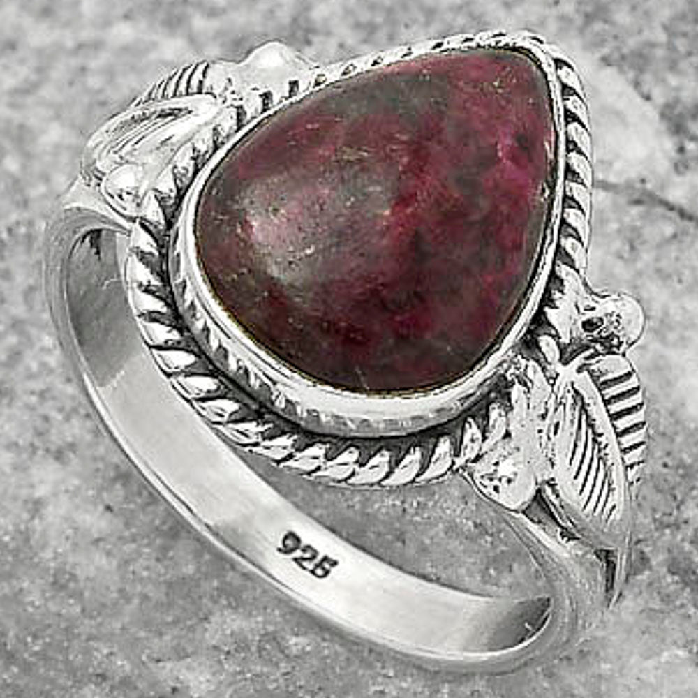 Natural Tourmaline Quartz Ring size-8 R-1403 SDR162286