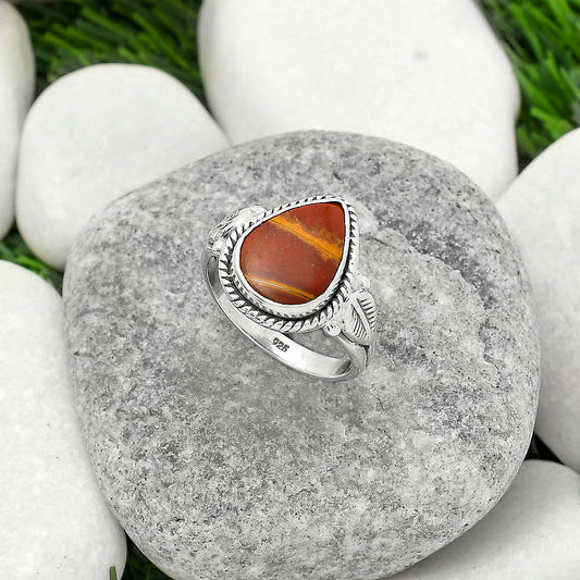 Natural Noreena Jasper Ring size-8.5 R-1403 SDR162288