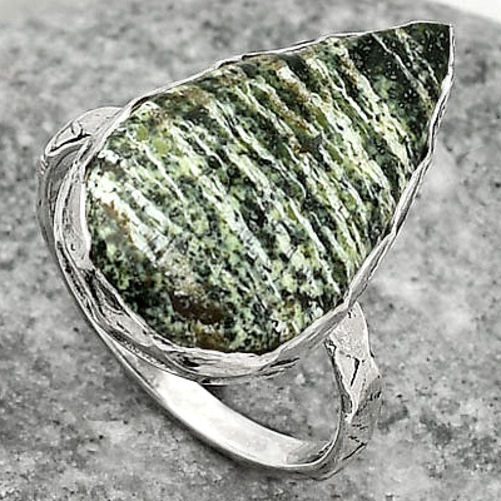 Natural Chrysotile Ring size-8.5 R-1191 SDR162412