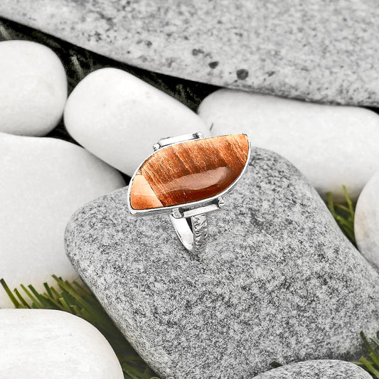 Natural Tabu Jasper Ring size-8 R-1193 SDR162602