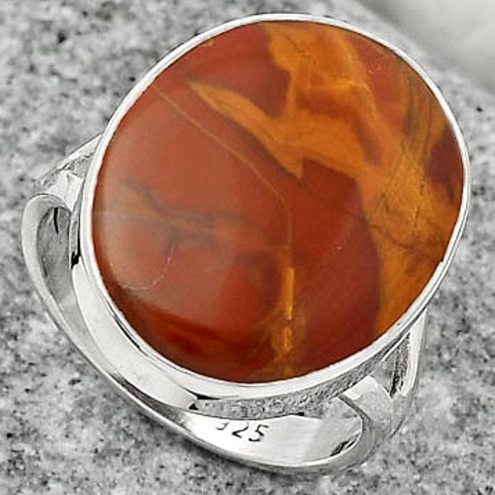 Natural Noreena Jasper Ring size-7.5 R-1002 SDR163050