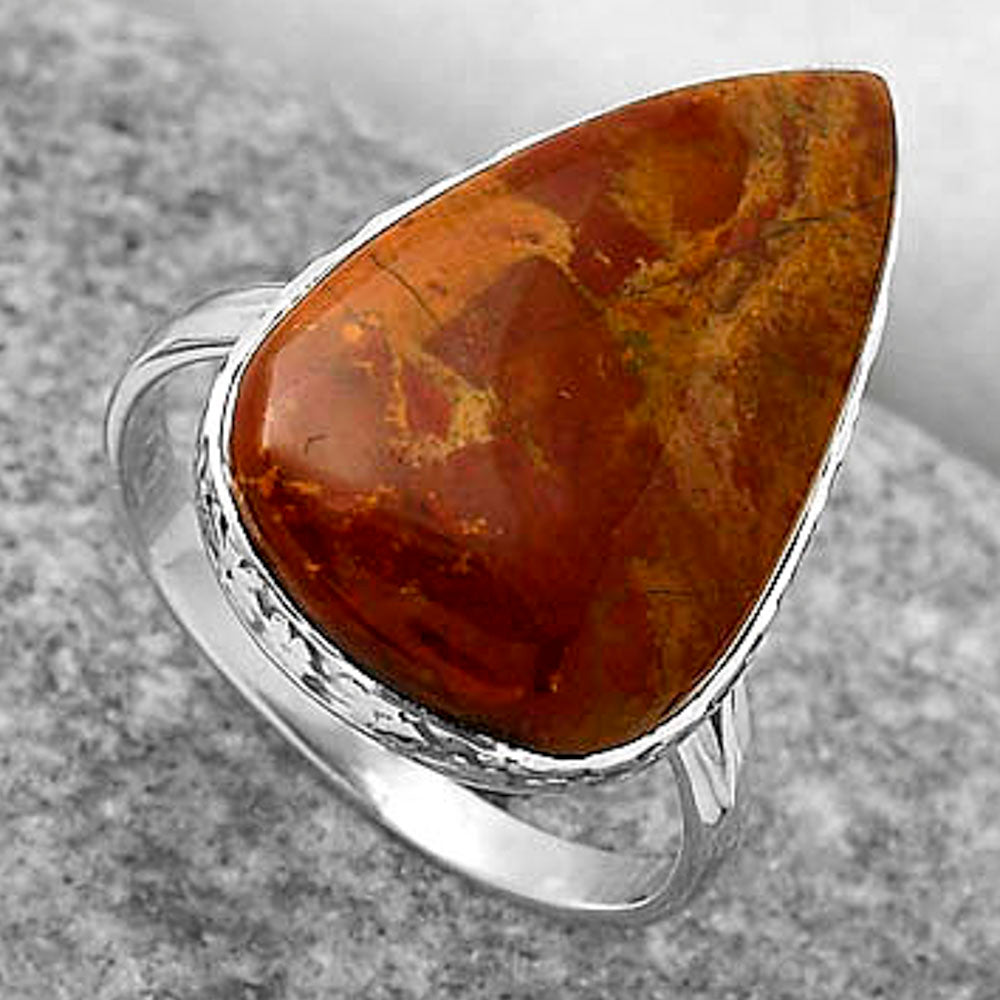 Natural Rare Cady Mountain Agate Ring size-9.5 R-1191 SDR163894