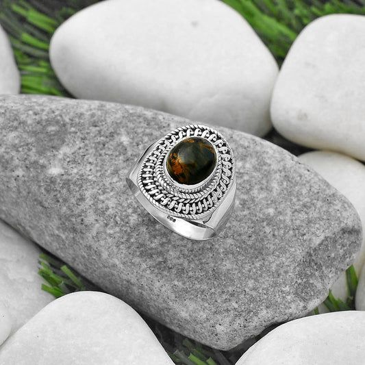 Natural Pietersite - Namibia Ring size-8.5 R-1279 SDR164525