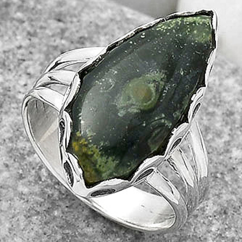 Natural Star Galaxy Jasper Ring size-8 R-1428 SDR165113
