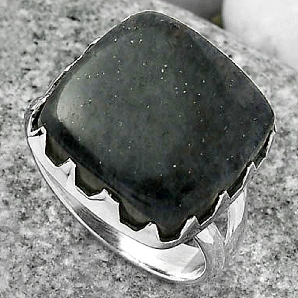 Natural Purple Aventurine Ring size-8 R-1210 SDR165179