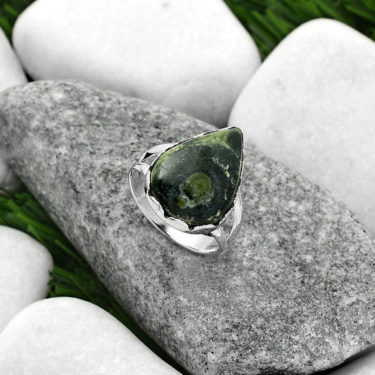 Natural Star Galaxy Jasper Ring size-8 R-1338 SDR165186