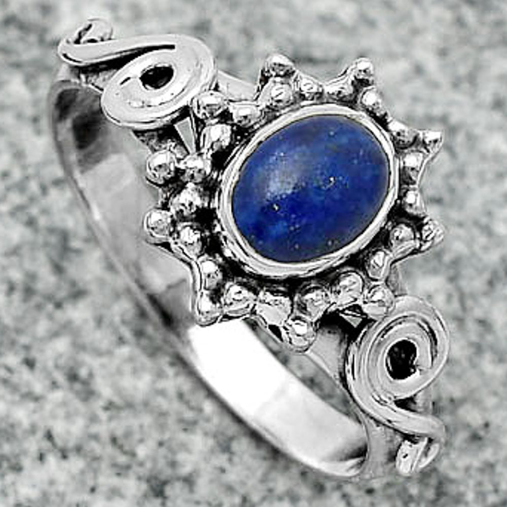 Natural Lapis - Afghanistan Ring size-8 R-1099 SDR166398