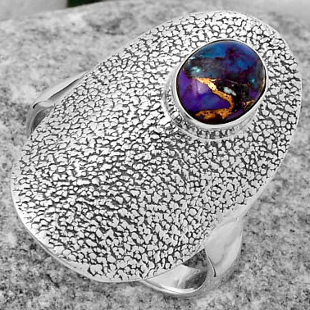 Copper Purple Turquoise - Arizona Ring size-9.5 R-1550 SDR167765