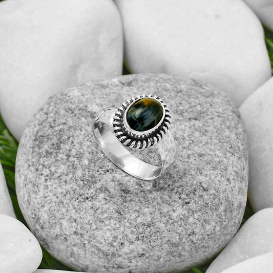 Natural Pietersite - Namibia Ring size-7 R-1279 SDR167845