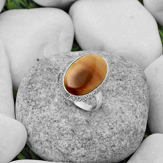 Natural Imperial Jasper - Mexico Ring size-8.5 R-1307 SDR168259