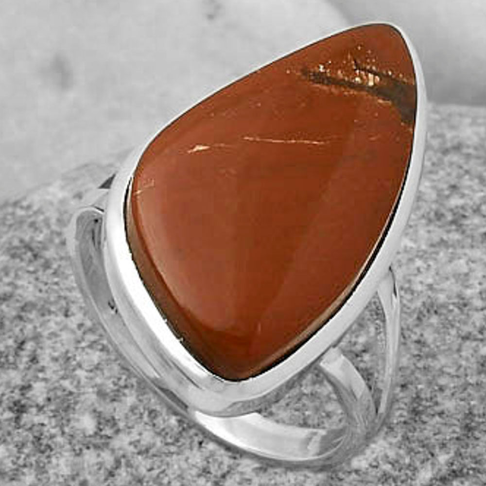 Natural Tabu Jasper Ring size-8.5 R-1005 SDR169419