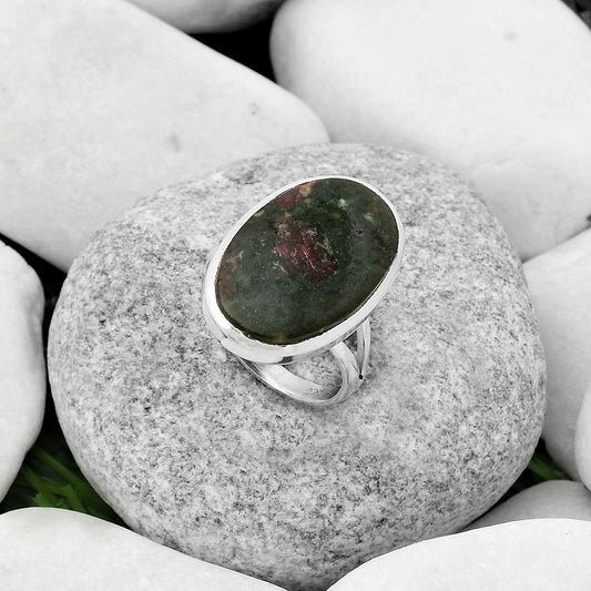 Natural Russian Eudialyte Ring size-8 R-1005 SDR169459