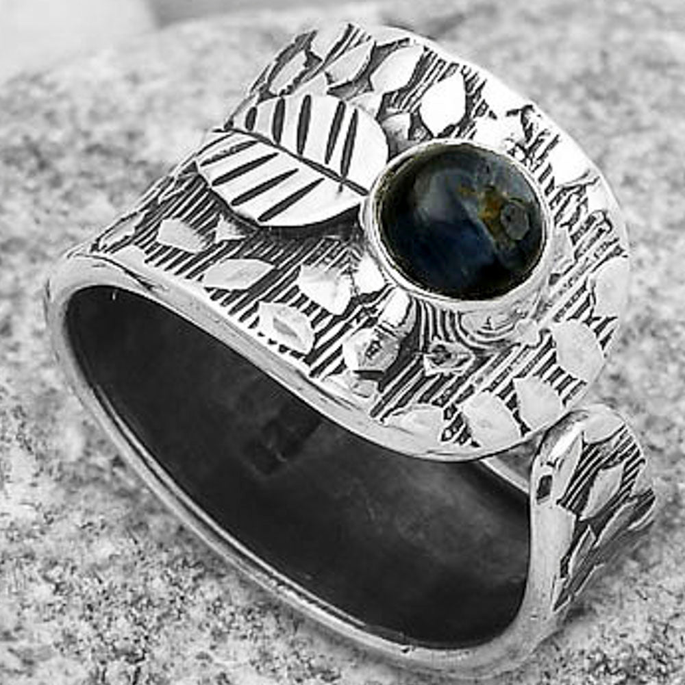 Adjustable - Pietersite - Namibia Ring size-7 R-1319 SDR169877