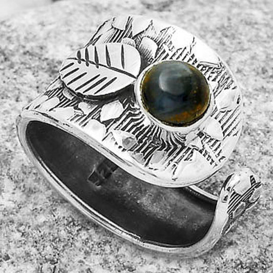 Adjustable - Pietersite - Namibia Ring size-7 R-1319 SDR169890