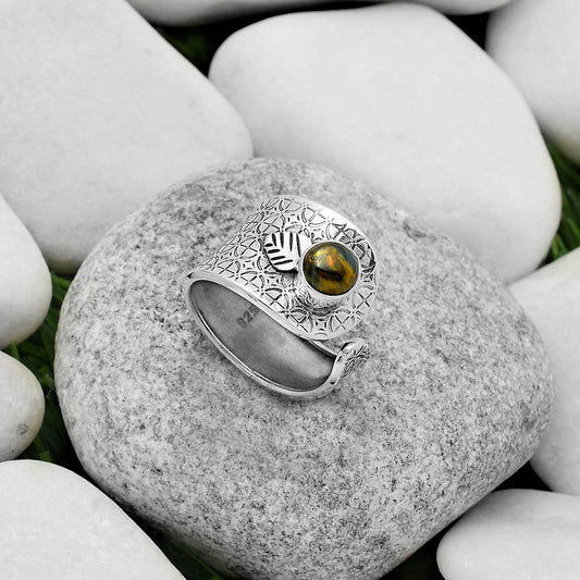 Adjustable - Pietersite - Namibia Ring size-6.5 R-1319 SDR170247