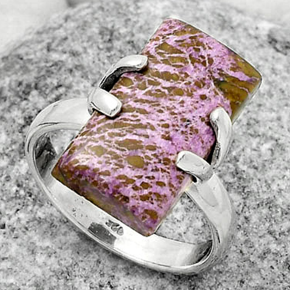 Natural Purpurite - South Africa Ring size-8 R-1504 SDR170347