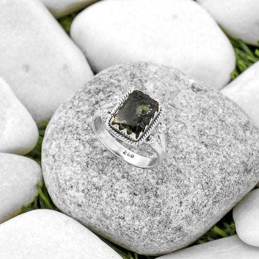 Natural Star Galaxy Jasper Ring size-8 R-1474 SDR170520