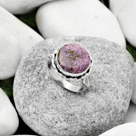 Natural Purpurite - South Africa Ring size-8 R-1083 SDR170966