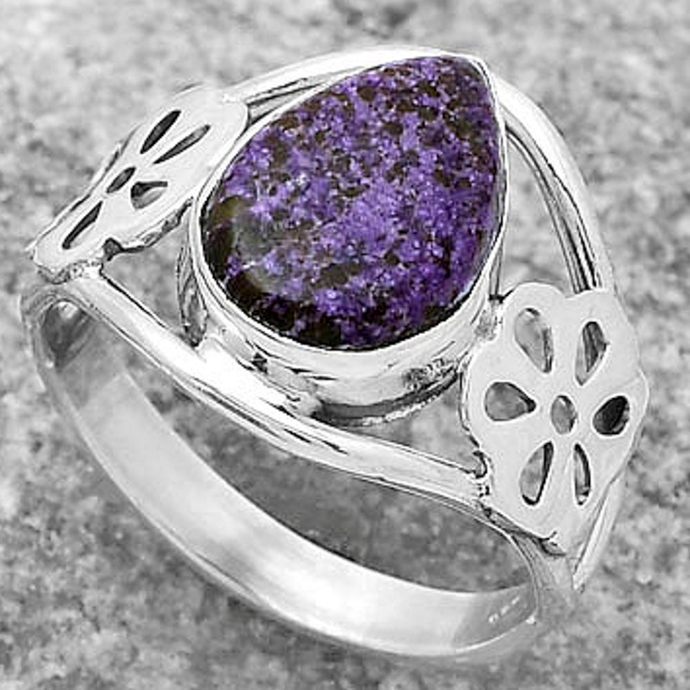 Natural Purpurite - South Africa Ring size-8.5 R-1497 SDR172108