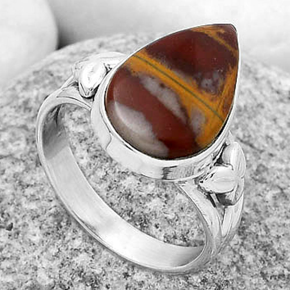 Natural Noreena Jasper Ring size-9.5 R-1261 SDR172173