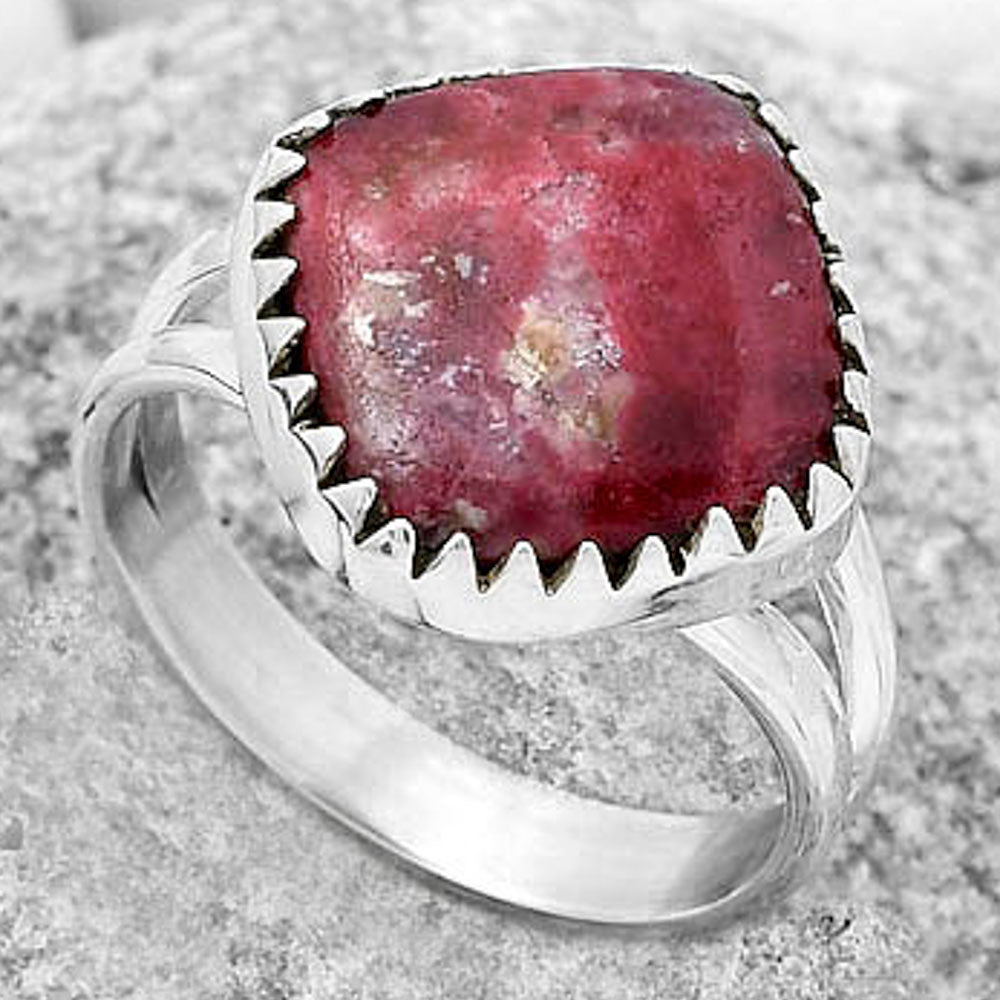 Natural Pink Thulite - Norway Ring size-9 R-1210 SDR172366