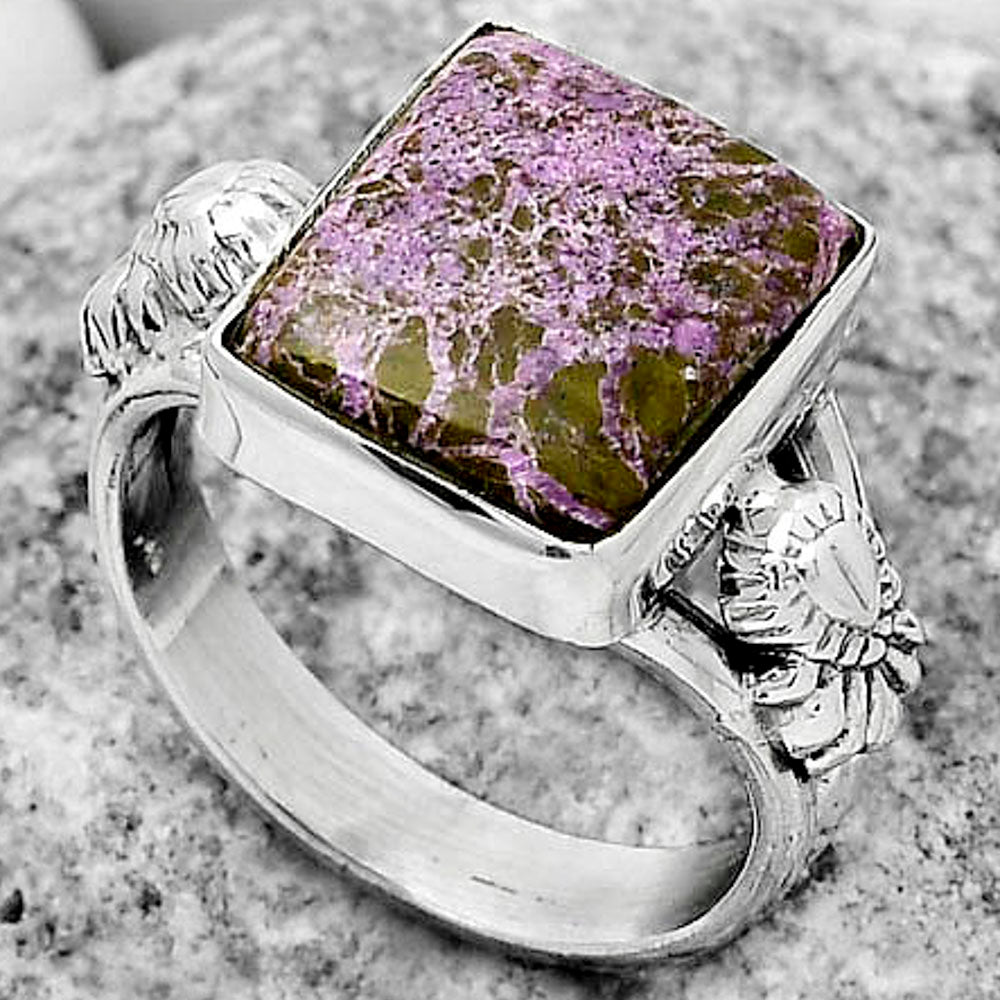 Natural Purpurite - South Africa Ring size-7 R-1261 SDR172625