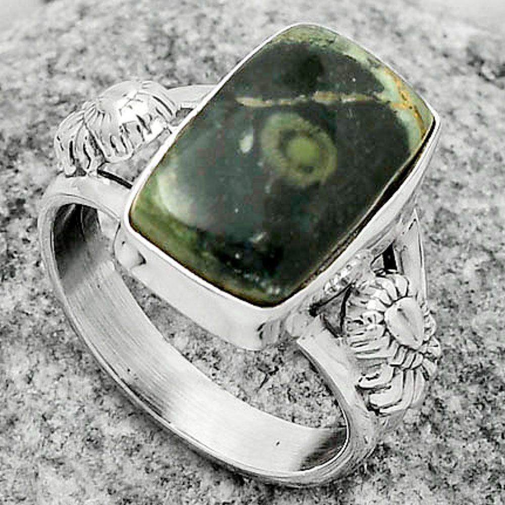 Natural Star Galaxy Jasper Ring size-7 R-1261 SDR172665