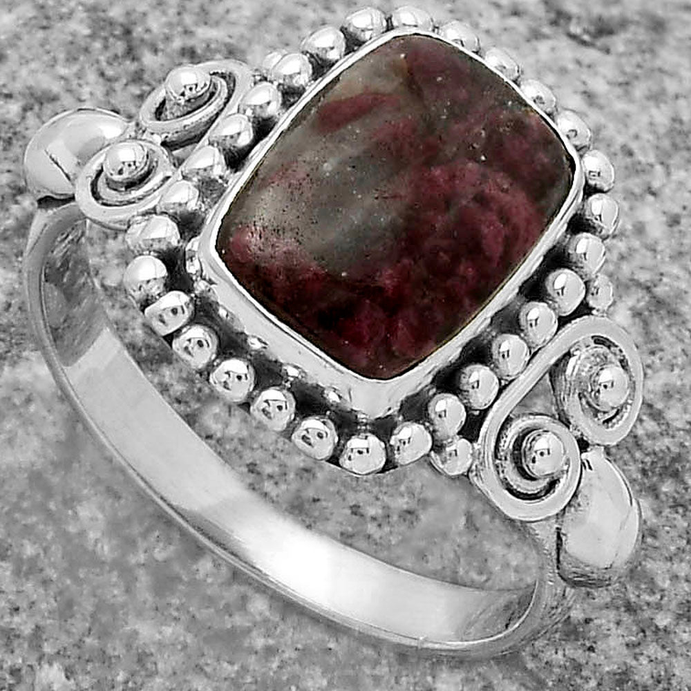 Natural Tourmaline Quartz Ring size-9 R-1283 SDR174247