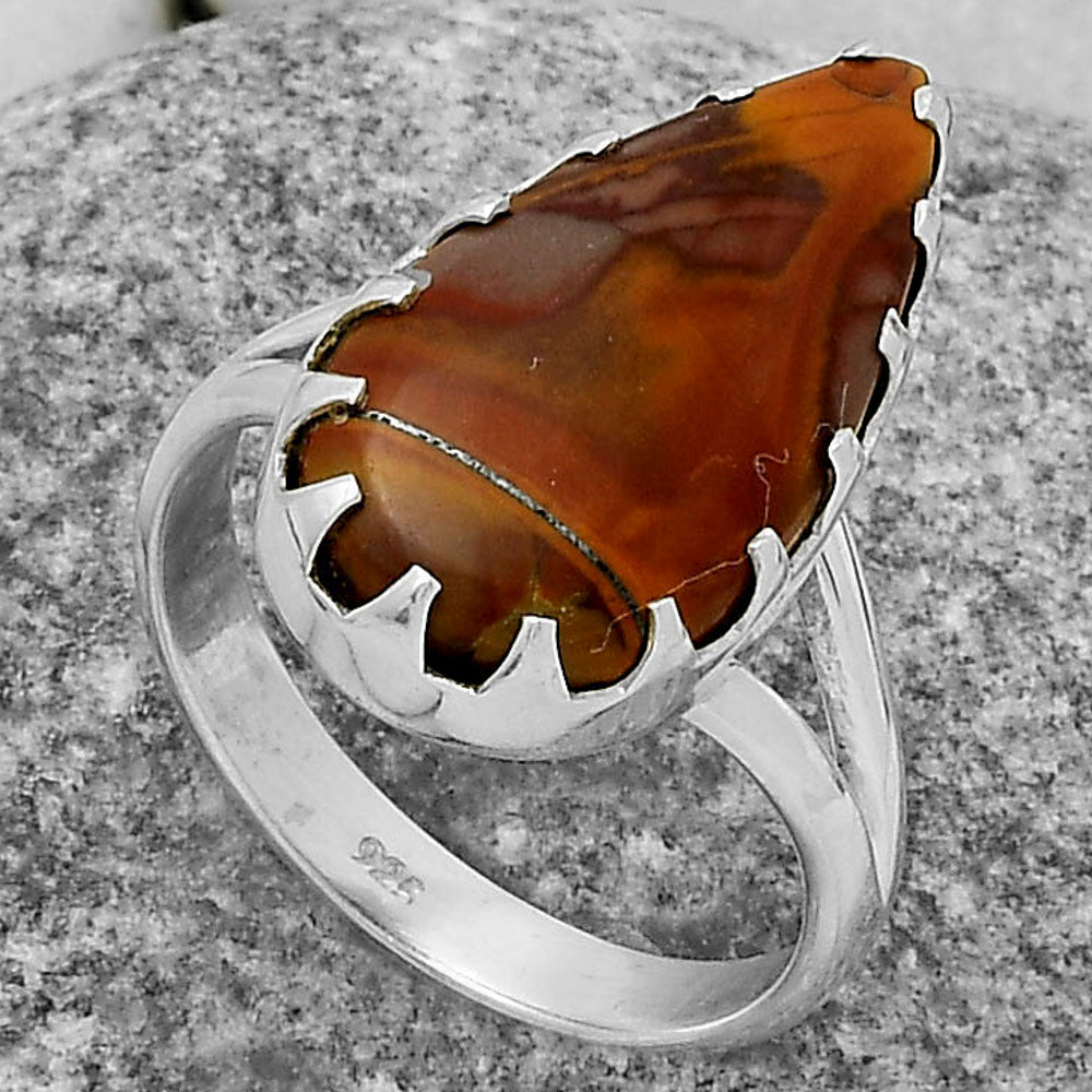 Natural Noreena Jasper Ring size-7.5 R-1210 SDR174326