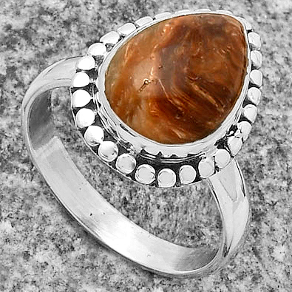 Natural Caramel Opal Ring size-9.5 R-1071 SDR174568