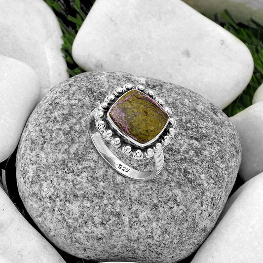Natural Purpurite - South Africa Ring size-8.5 R-1124 SDR175041