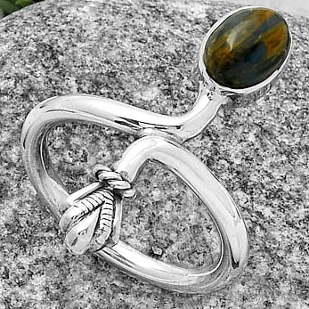 Natural Pietersite - Namibia Ring size-7.5 R-1482 SDR175064