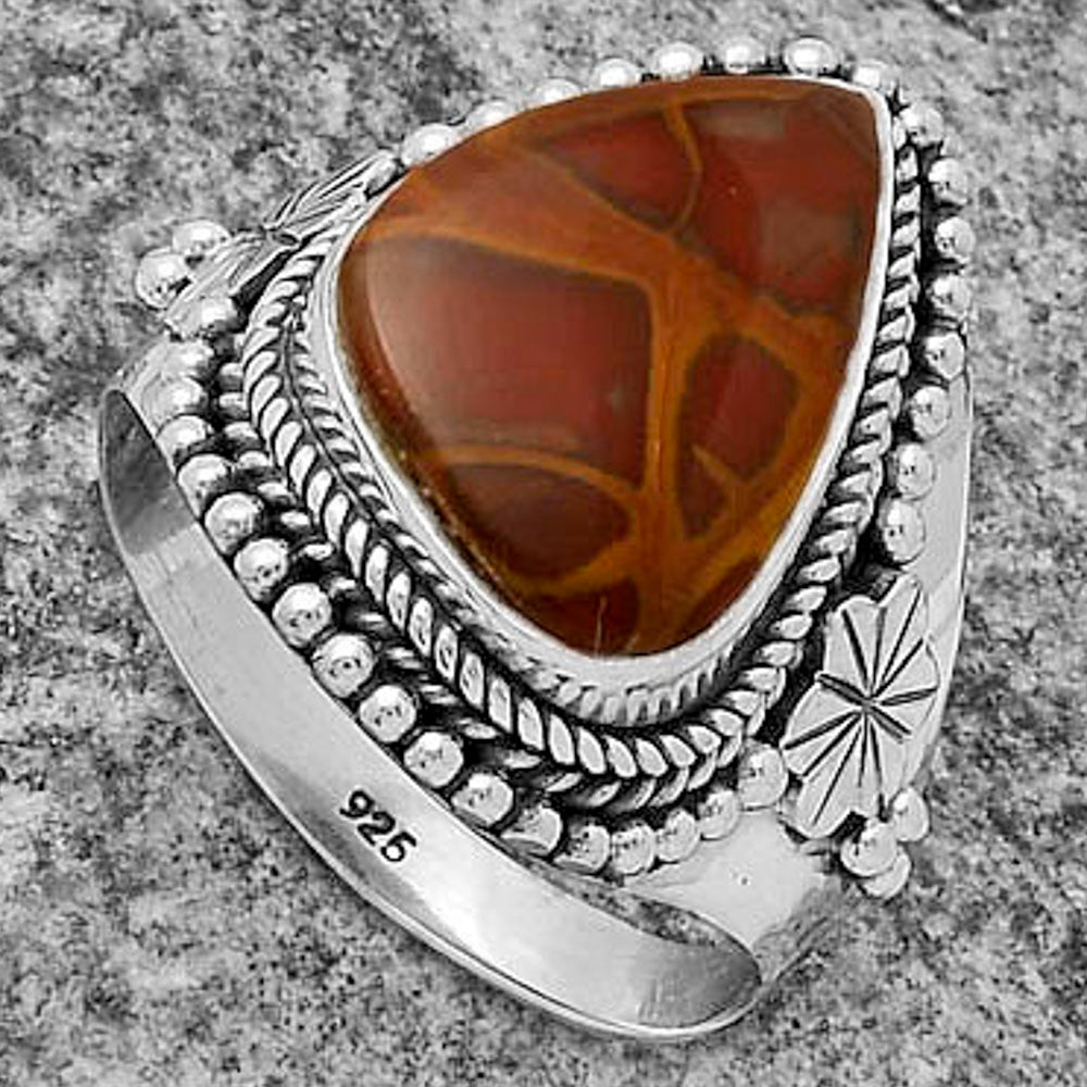 Natural Noreena Jasper Ring size-9 R-1424 SDR175365
