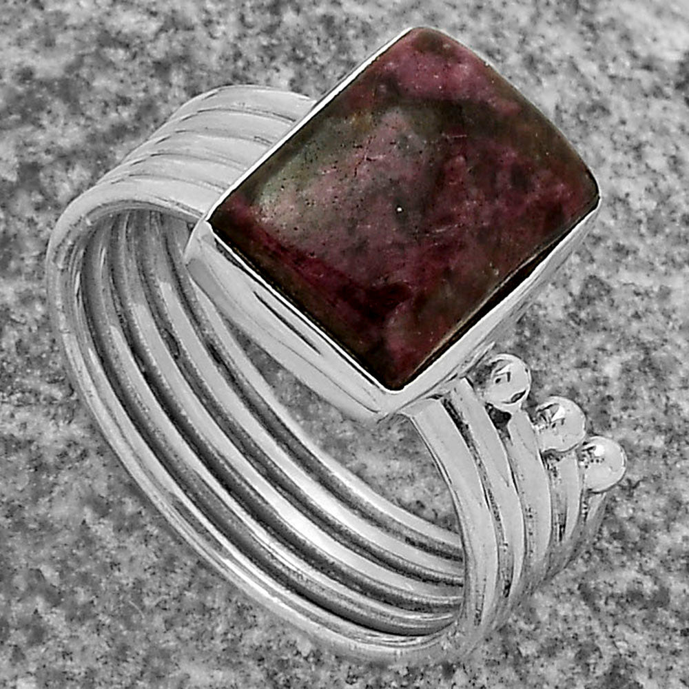 Natural Tourmaline Quartz Ring size-8.5 R-1492 SDR175549