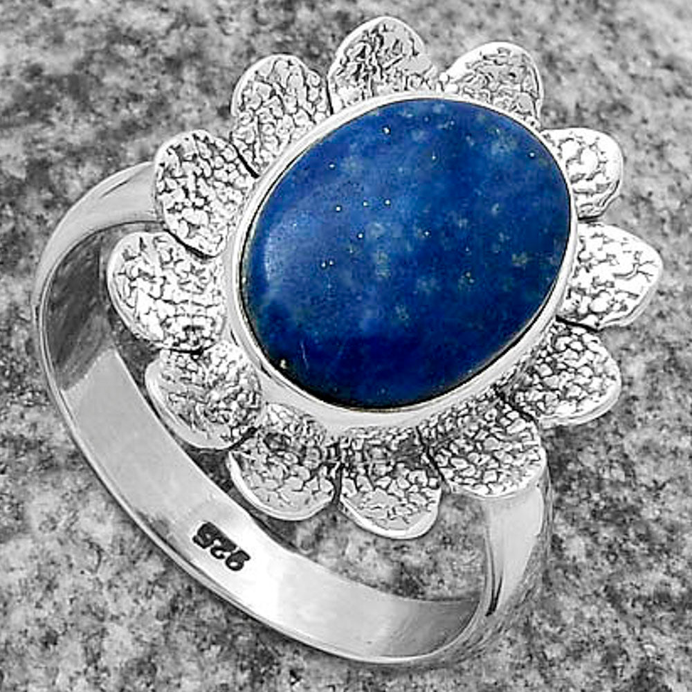 Natural Lapis - Afghanistan Ring size-8.5 R-1241 SDR175780