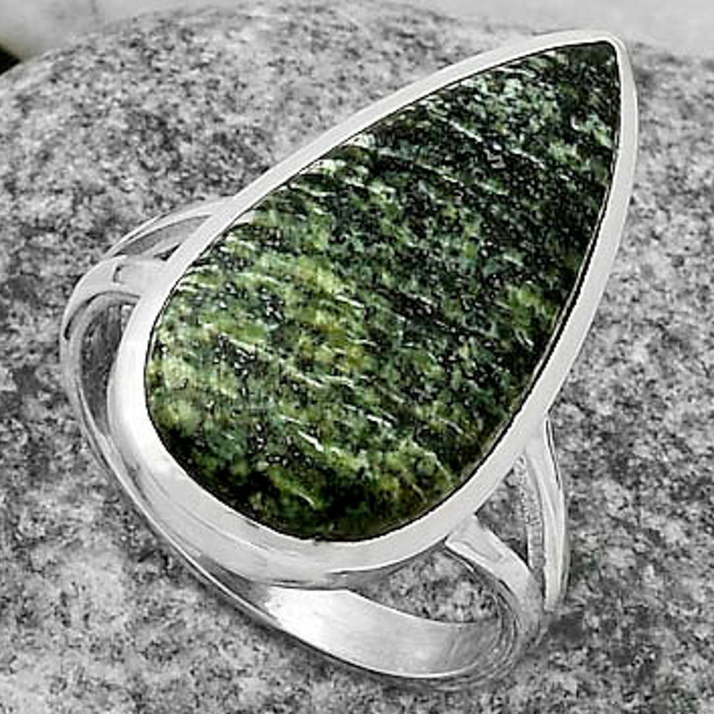 Natural Chrysotile Ring size-7.5 R-1005 SDR175880