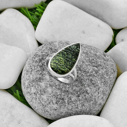 Natural Chrysotile Ring size-7.5 R-1005 SDR175880