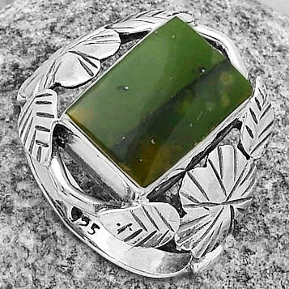 Southwest Design Chrome Chalcedony Ring size-8.5 R-1352 SDR176256