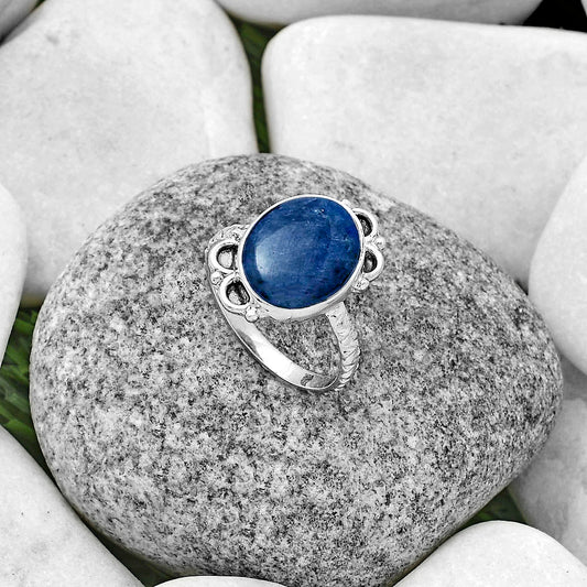 Blue Fire Labradorite - Madagascar Ring size-8 R-1103 SDR176831