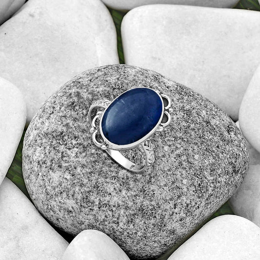 Blue Fire Labradorite - Madagascar Ring size-8.5 R-1103 SDR176848