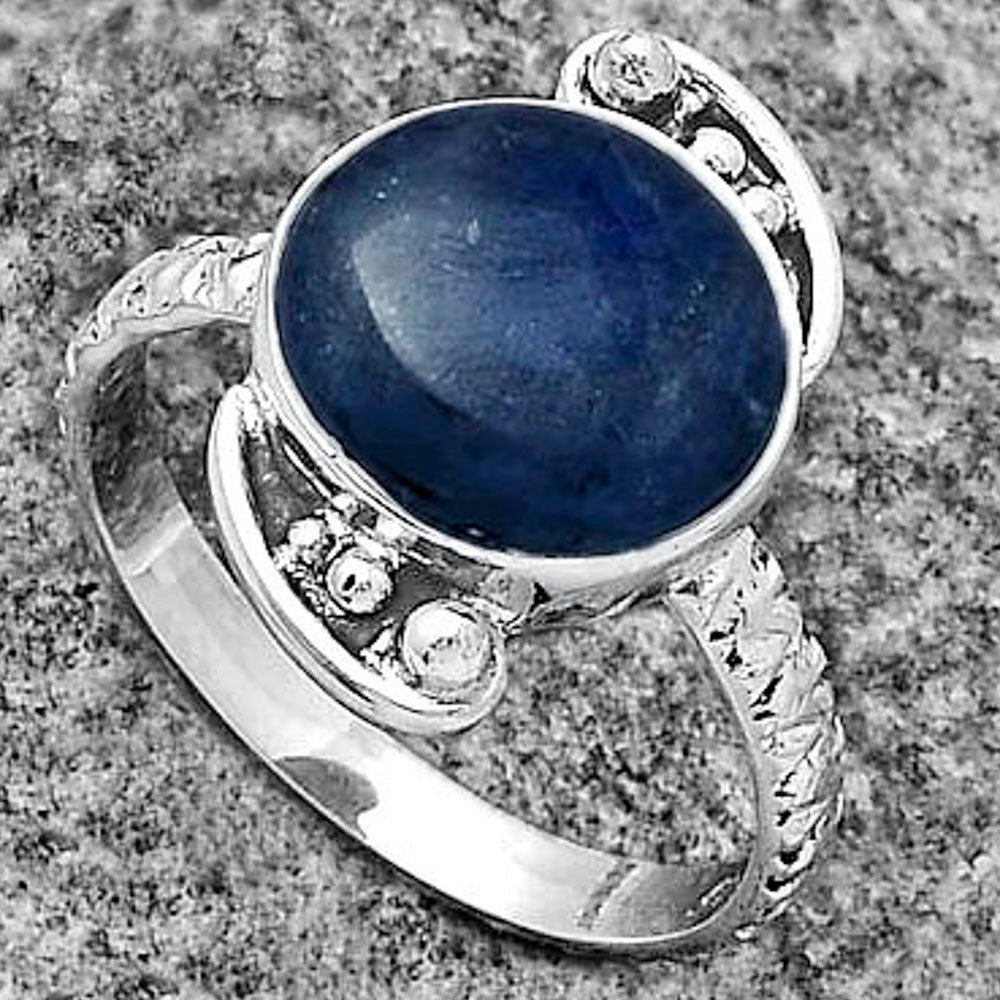 Blue Fire Labradorite - Madagascar Ring size-7.5 R-1160 SDR176862