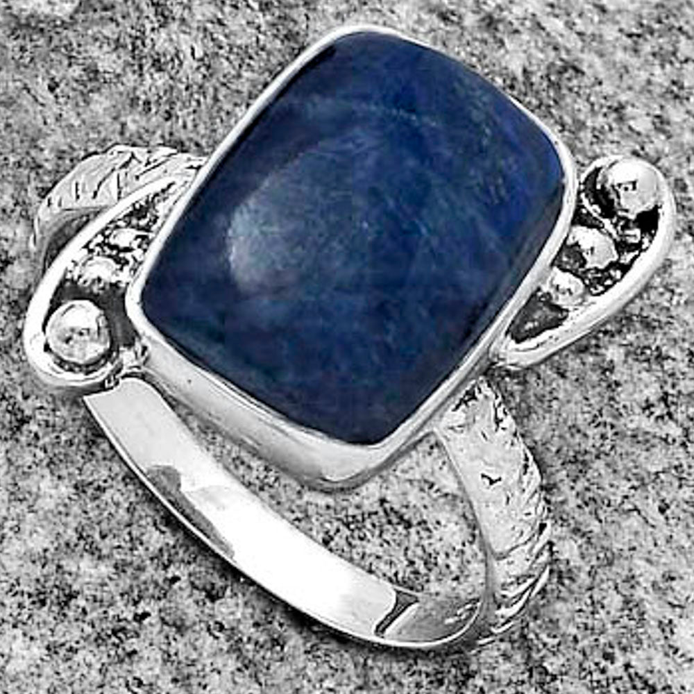 Blue Fire Labradorite - Madagascar Ring size-7 R-1160 SDR176891