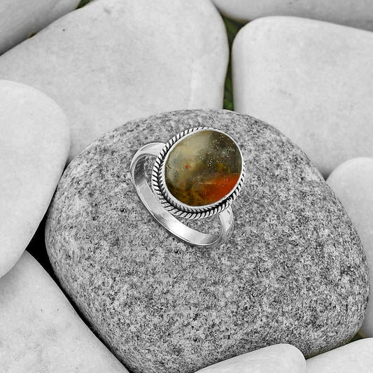 Natural Tabu Jasper Ring size-8.5 R-1009 SDR177450