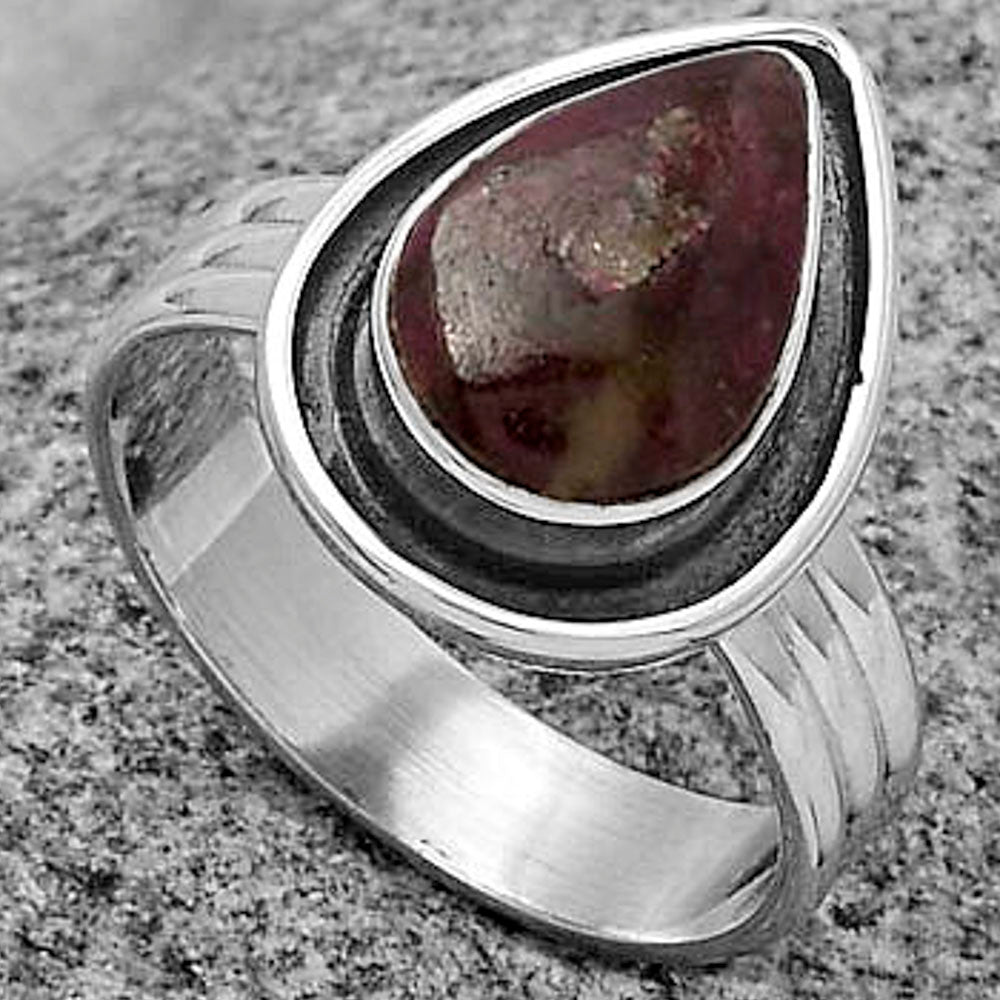 Natural Tourmaline Quartz Ring size-7 R-1468 SDR178774