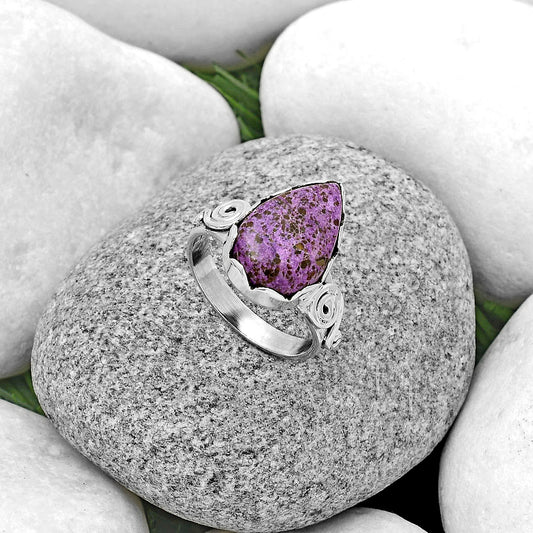 Natural Purpurite - South Africa Ring size-8 R-1315 SDR178822