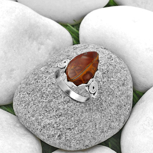 Natural Noreena Jasper Ring size-8 R-1315 SDR178842