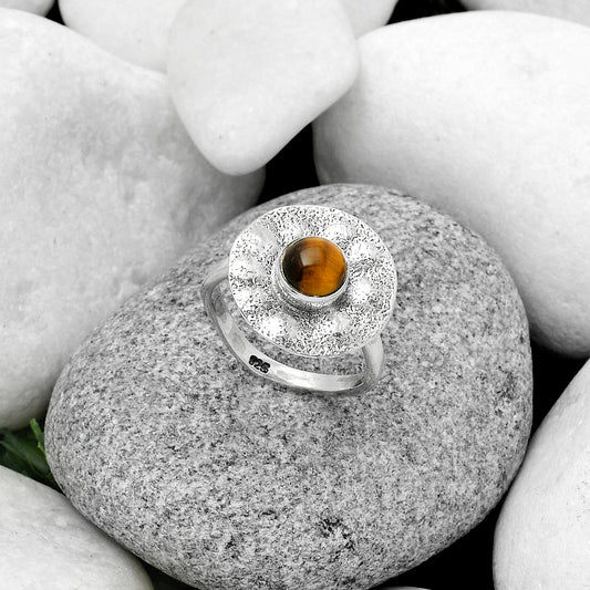 Natural Tiger Eye - Africa Ring size-8 R-1531 SDR179109