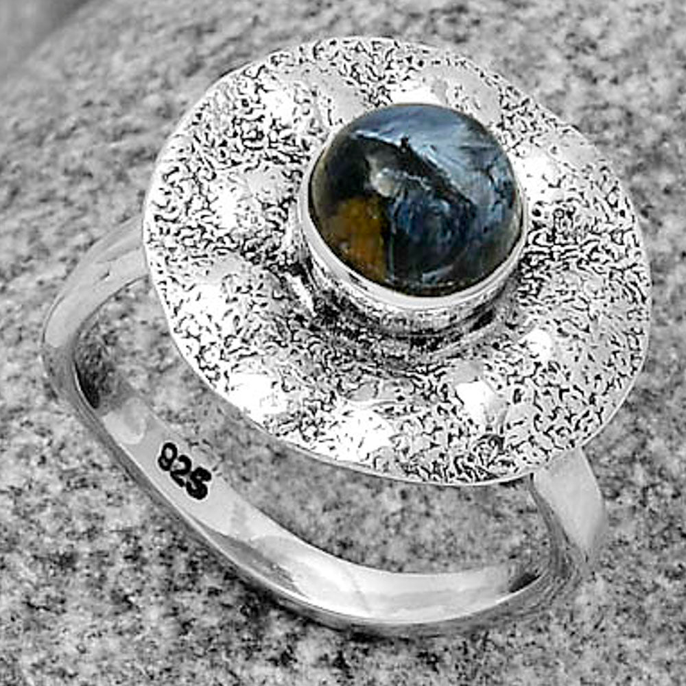 Natural Pietersite - Namibia Ring size-8 R-1531 SDR179124