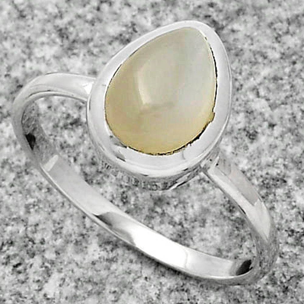 Natural Srilankan Moonstone Ring size-8.5 R-1004 SDR179240