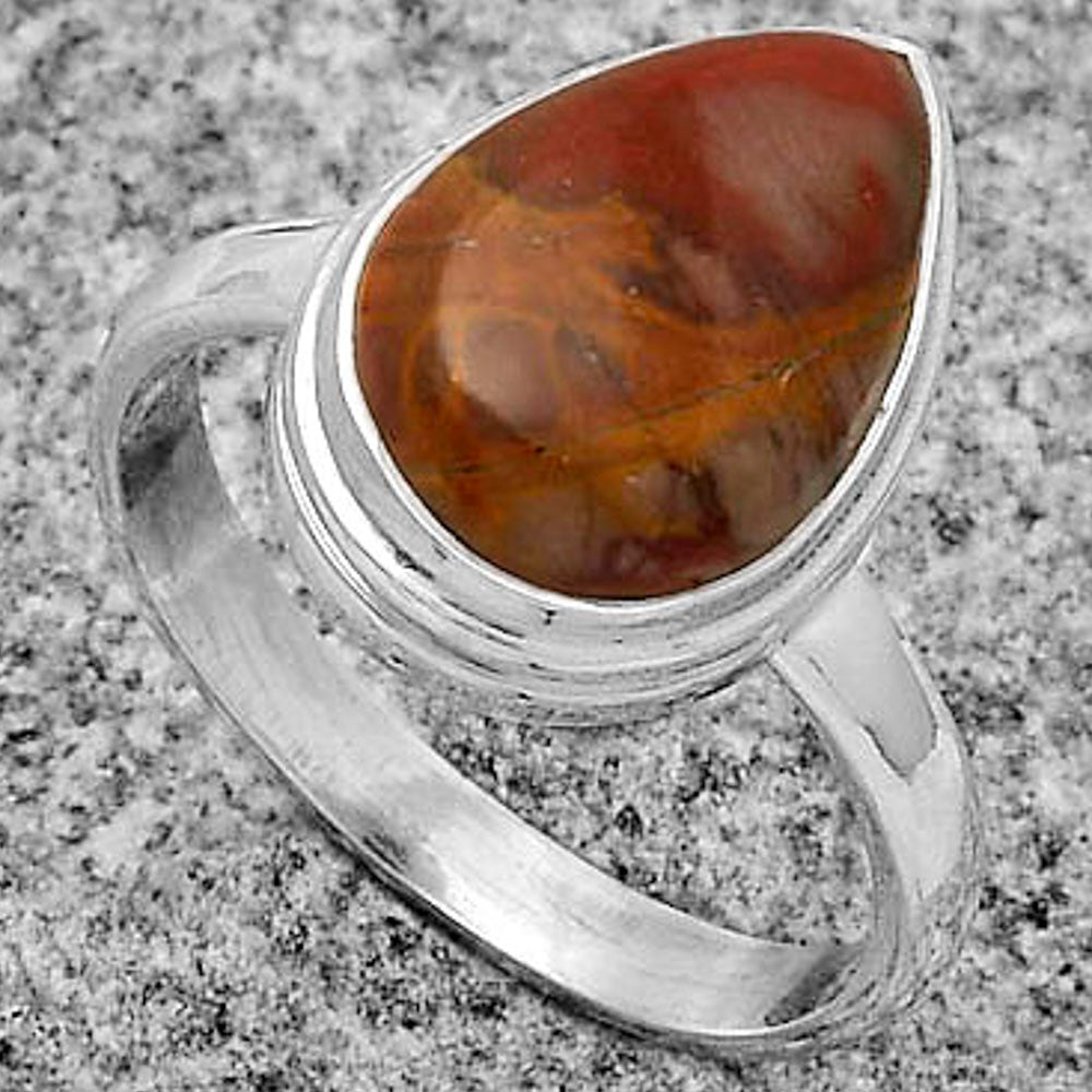 Natural Noreena Jasper Ring size-7.5 R-1007 SDR179881